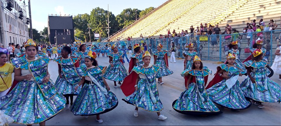 Desfiles Mirins - Carnaval 2023 - Crédito: Ana Valéria Gonçalves / Divulgação  Aesm-Rio