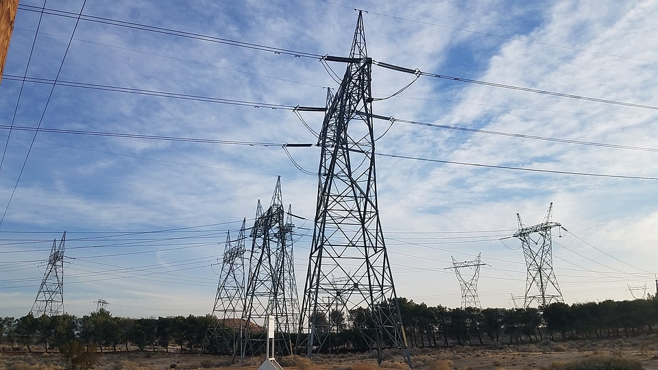 Power cable track