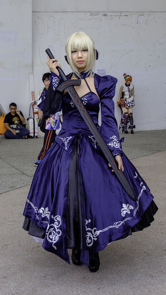 Anime cosplay Costume cute Asian Girl