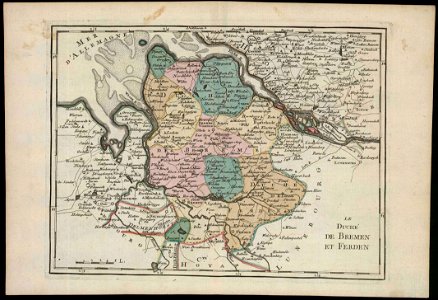18 Das Elbe-Weser-Dreieck um 1760