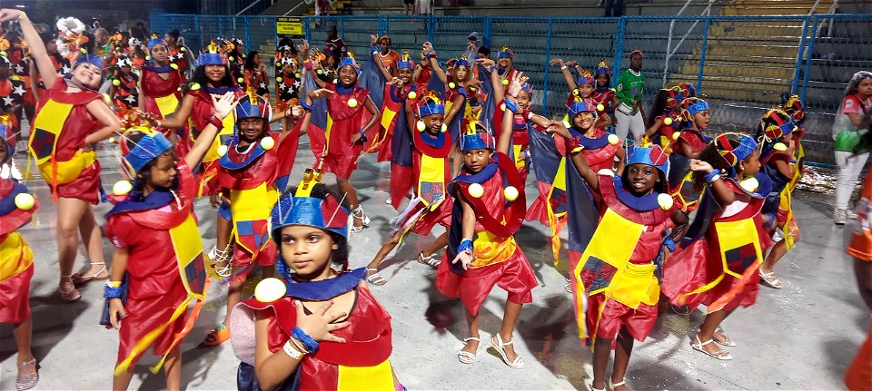 Desfiles Mirins - Carnaval 2023 - Crédito: Ana Valéria Gonçalves / Divulgação  Aesm-Rio