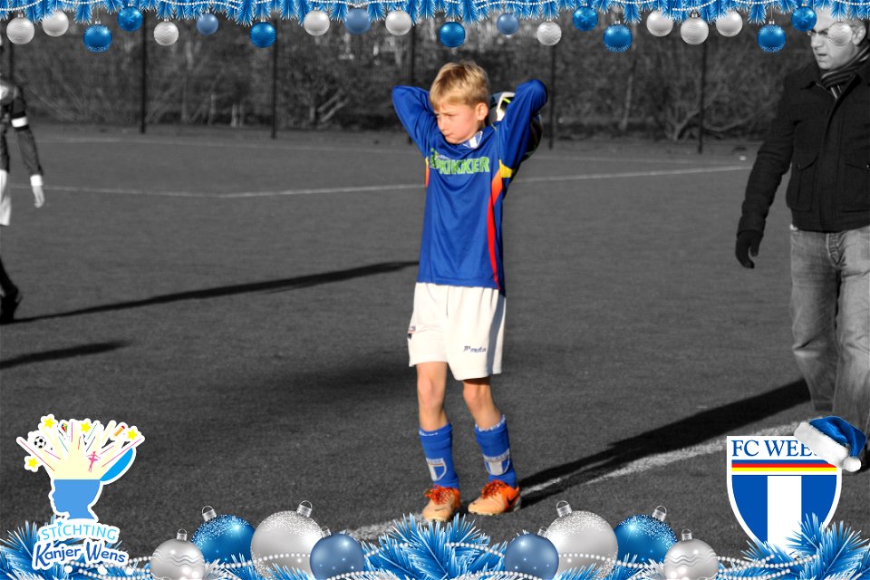 FC Weesp Kersttoernooi 2017 voor Stichting Kanjer Wens - Gesponserd door: LaLieFra.nl Wensballonnenshop.nl en Richi Franken Producties