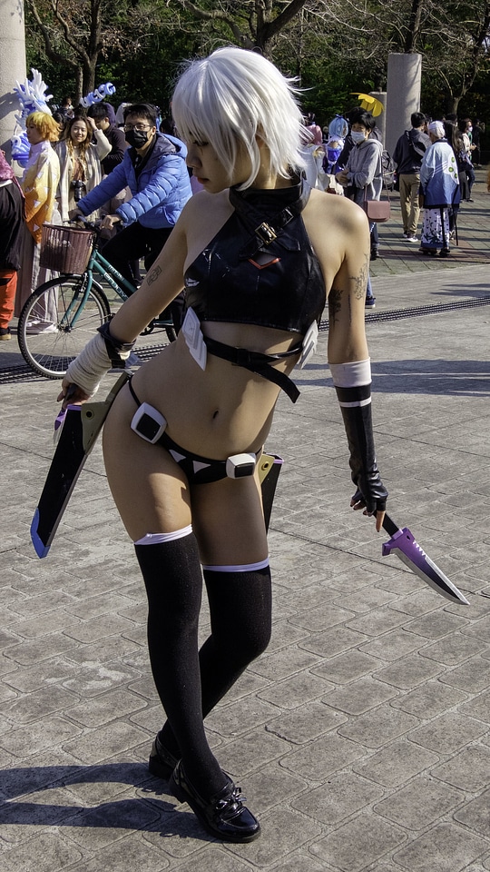 Anime cosplay Costume cute Asian Girl