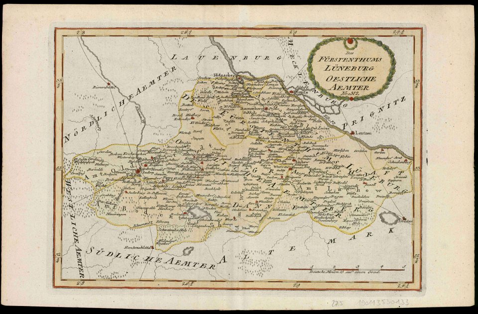 25 Die Reilly-Karten aus der Zeit um 1800