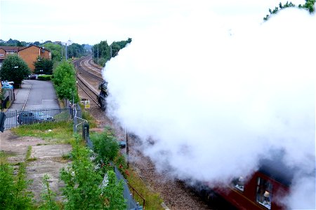 60103 'Flying Scotsman' at Oakleigh Park with 'The Yorkshireman' photo