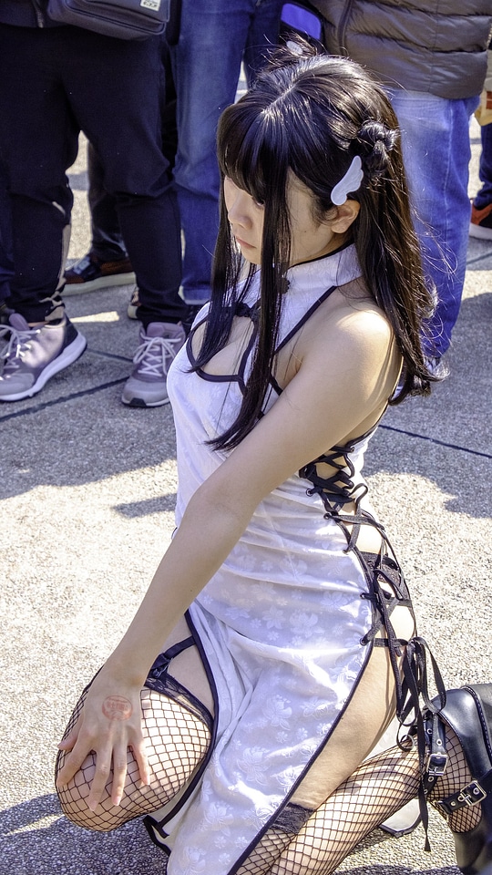 Anime cosplay Costume cute Asian Girl