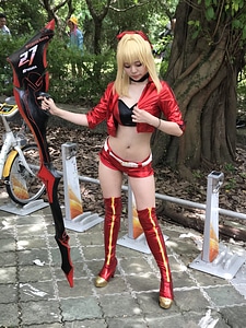 Anime cosplay Costume cute Asian Girl