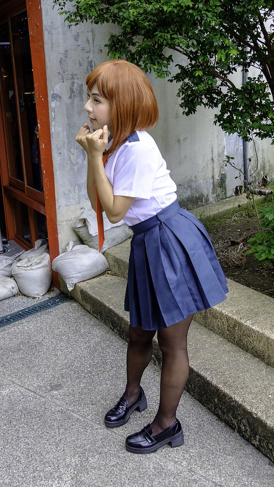 Anime cosplay Costume cute Asian Girl