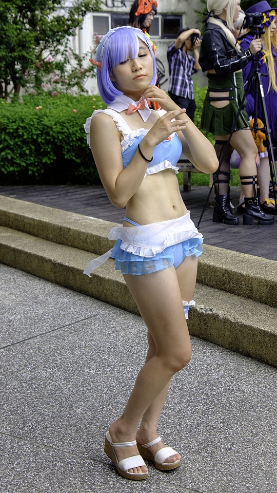 Anime cosplay Costume cute Asian Girl