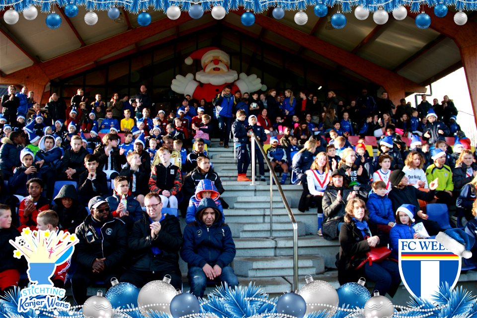 FC Weesp Kersttoernooi 2017 voor Stichting Kanjer Wens - Gesponserd door: LaLieFra.nl Wensballonnenshop.nl en Richi Franken Producties