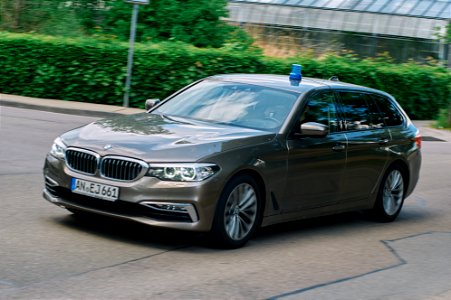BMW cop car