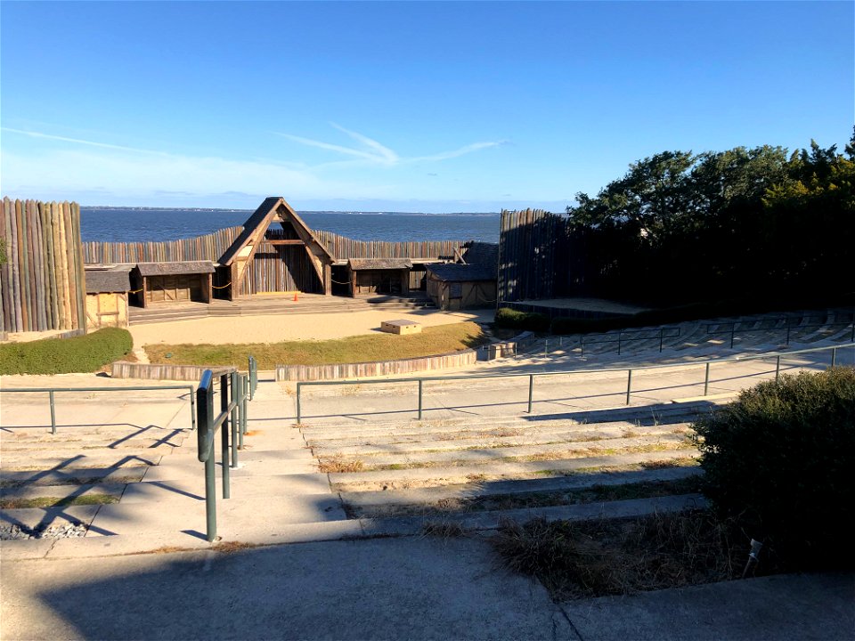 Waterside Theatre with no seats 11-20-2021