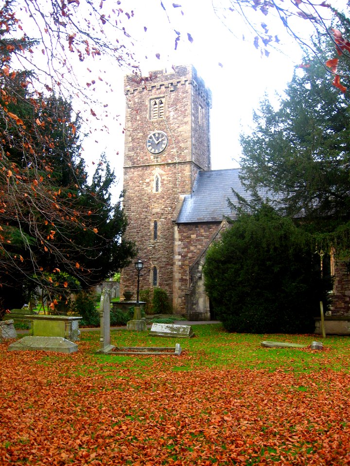 Autumn in the Churchyard