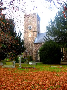 Autumn in the Churchyard photo