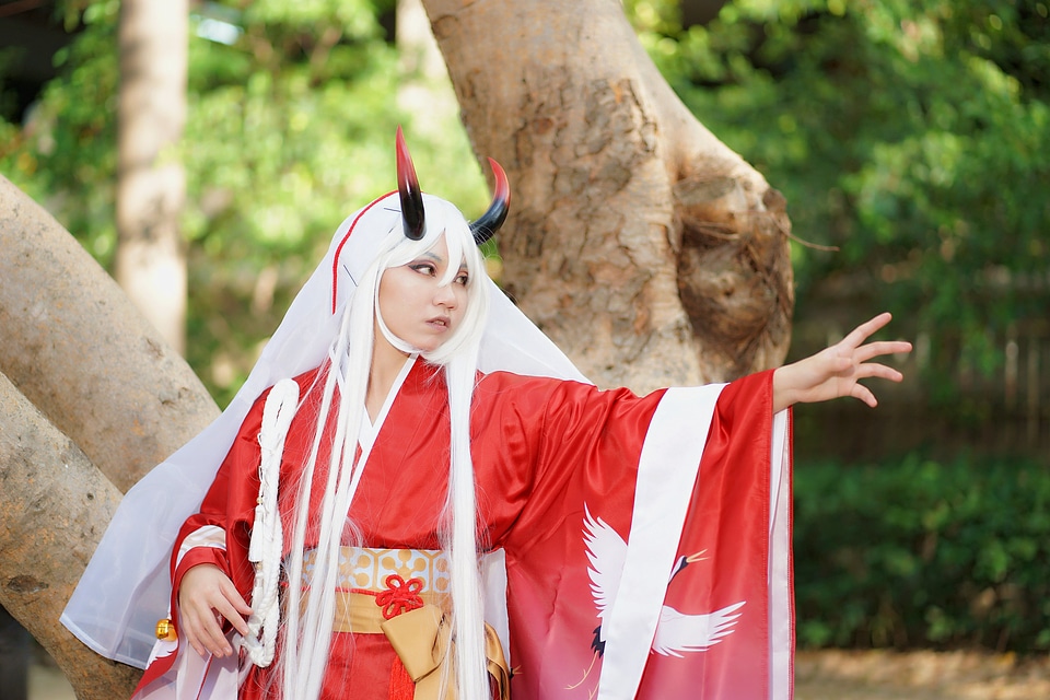 Anime cosplay Costume cute Asian Girl