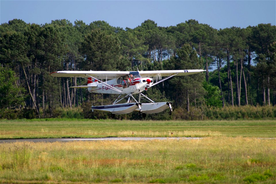F-GKHY - PA18 - Aquitaine Hydravions