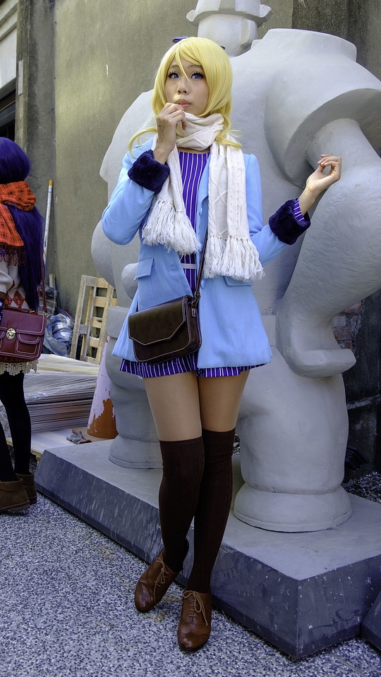 Anime cosplay Costume cute Asian Girl