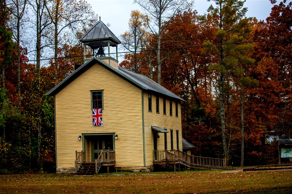 Historic Rugby Tennessee Episcopal Church and Town Hall