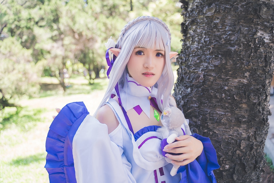 Anime cosplay Costume cute Asian Girl