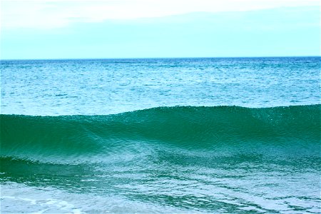 Teal Atlantic Ocean Wave 2021 photo