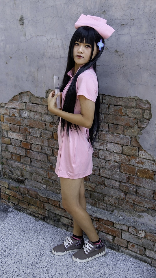 Anime cosplay Costume cute Asian Girl