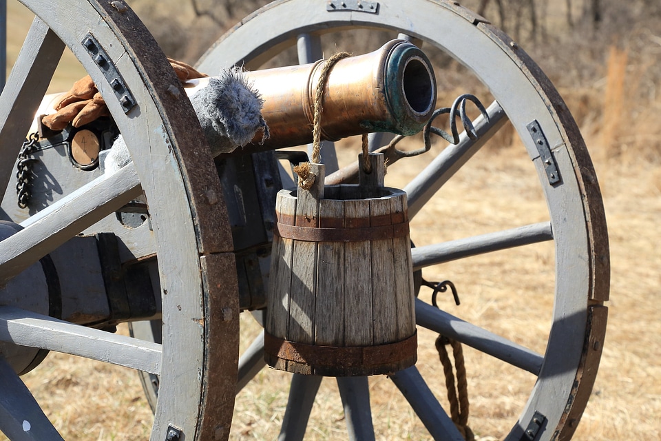 black powder demonstration