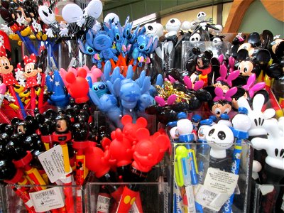 Disney pens at the Disney Store