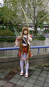 Anime cosplay Costume Girl
