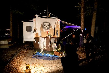 Halloween at Cedars of Lebanon State Park in Tennessee photo