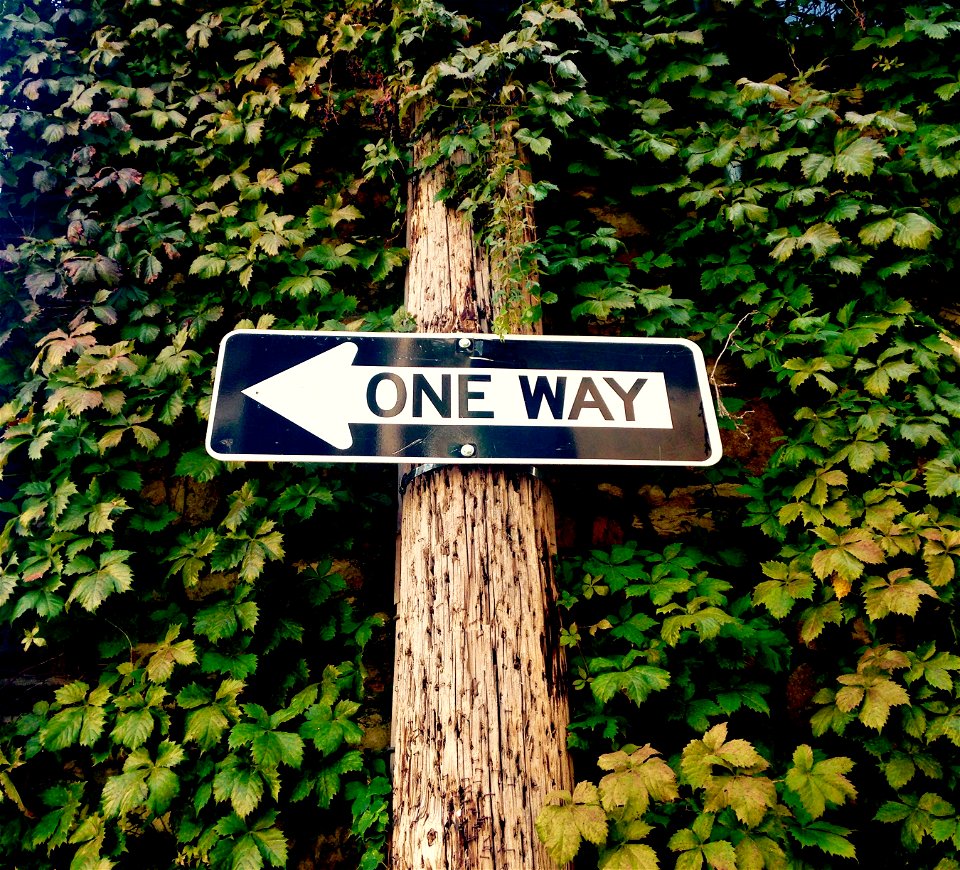 One Way Sign