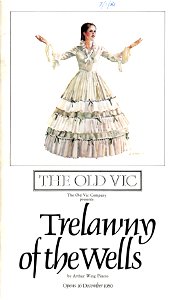Trelawny of the Wells: Old Vic (London) Programme, January 1981