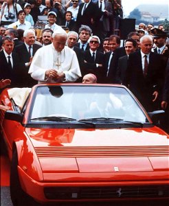 Pope Giovanni Paolo II in 1988