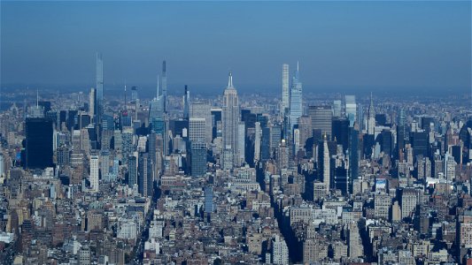 Manhattan seen from One World Trade Center