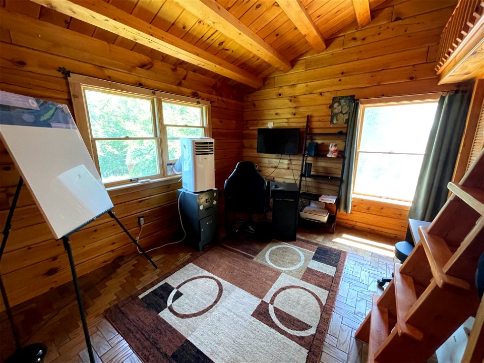 Room with storage loft 2