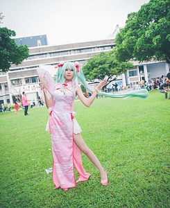Anime cosplay Costume Girl