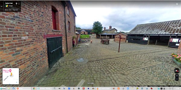 Tatton Park Farmyard from Streetview, August 2010, 10