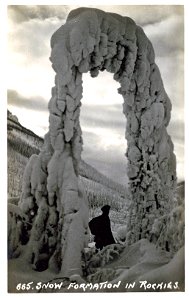 Snow Formation In Rockies