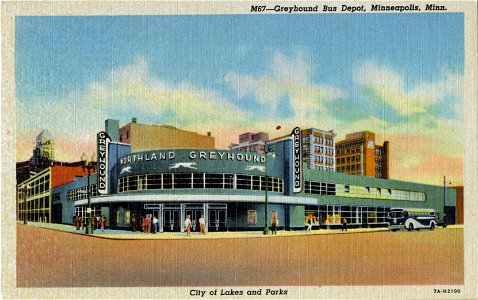 Greyhound Bus Terminal, Minneapolis