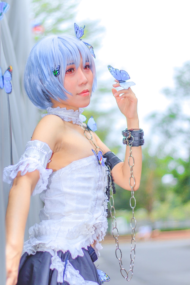Portrait of girl cosplay