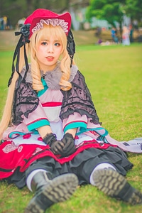 Japan anime cosplay photo