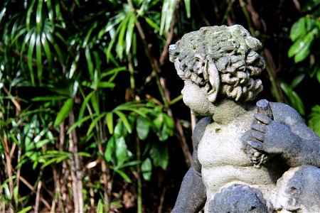 Garden Cherub Statue photo