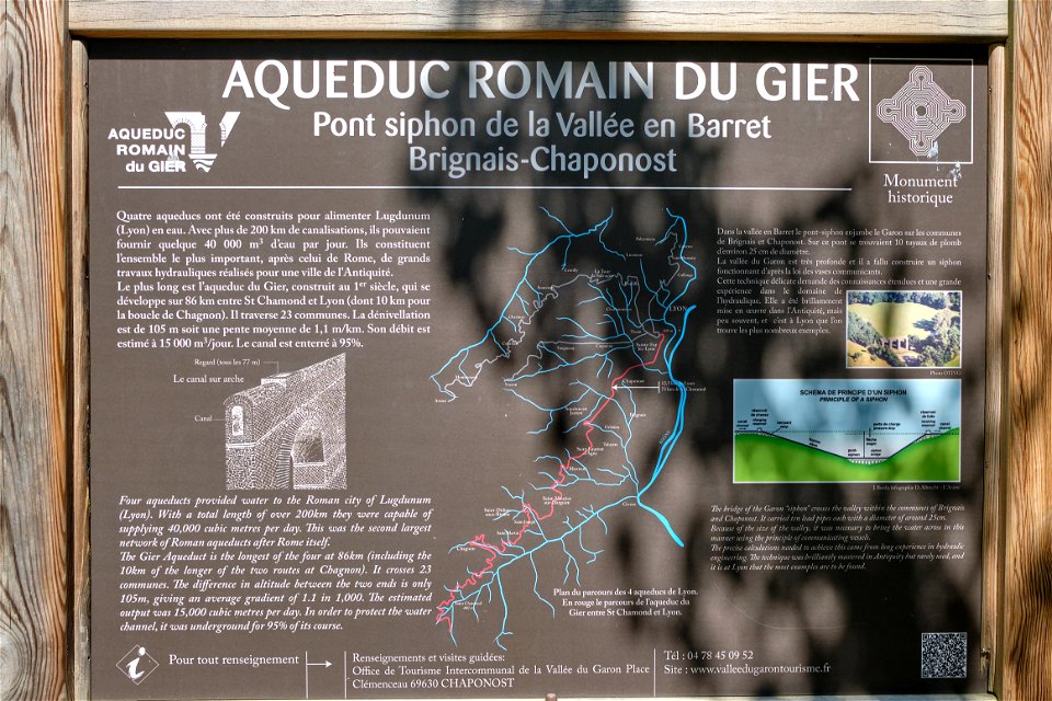 Roman Aqueduct of the Gier, France