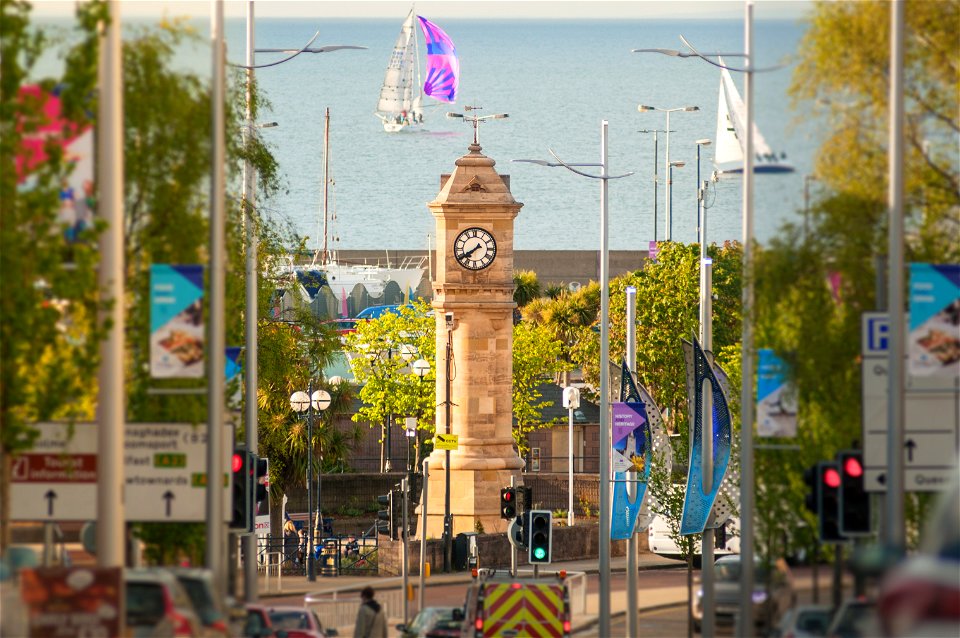 McKee Clock form Main Street, Bangor Northern Ireland