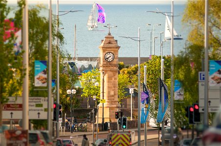 McKee Clock form Main Street, Bangor Northern Ireland