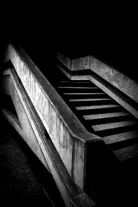 Night stairs.