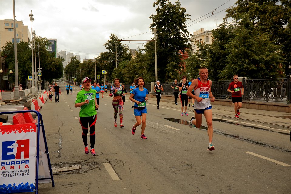 Марафон Европа-Азия, Екатерибург, август 2017