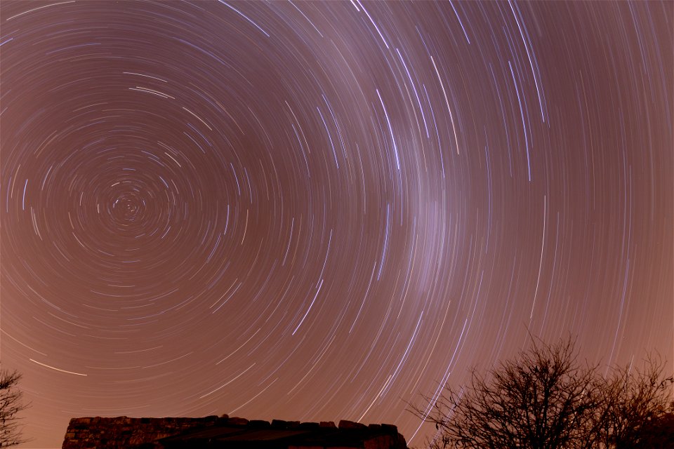 Star Trails in the Southern Hemisphere
