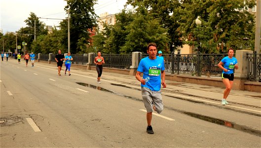 Марафон Европа-Азия, Екатерибург, август 2017
