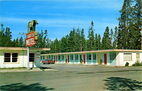 Hitching Post Motel, Montana photo