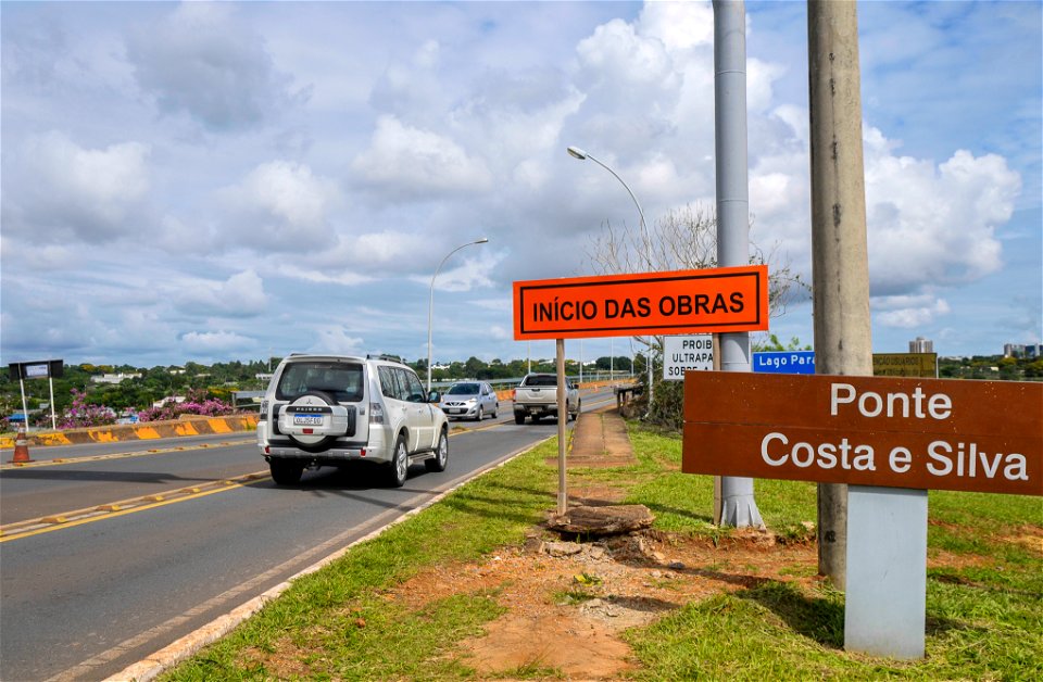 Ponte Costa e Silva vai ganhar passarela para pedestres e ciclovia